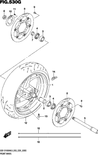 Front Wheel (Gsx-S1000azl9 E03)