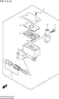 Front Master Cylinder (Sv650,Sv650a)