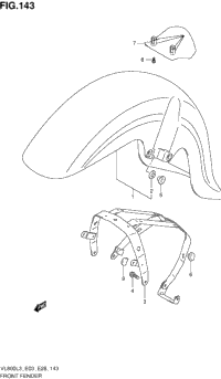 Front Fender (Vl800l3 E28)