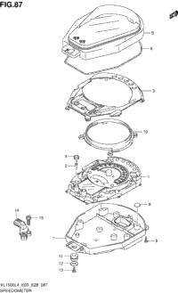 Speedometer (Vl1500bl4 E03)