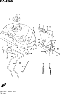 Fuel Tank (Gsx-R1000l7 E03) (Ykv,Yvz)