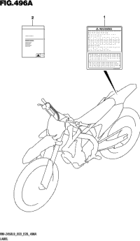 Label (Rm-Z450l9 E03)