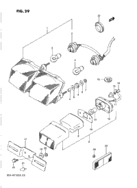 Tail Lamp - License Lamp