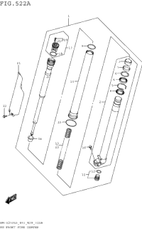Rh Front Fork Damper