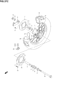 Rear Wheel (Rm85lk4)