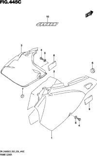 Frame Cover (Dr-Z400sl9 E33)