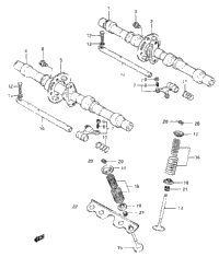 Camshaft/Valve(Model J/K/L/M)