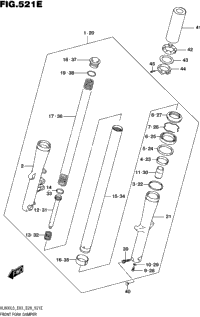 Front Fork Damper (Vl800tl5 E33)