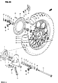 Rear Wheel (Model Z)
