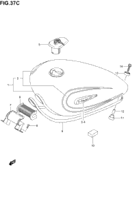Fuel Tank (Model K4)