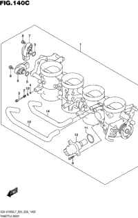 Throttle Body (Gsx-S1000al7 E28)