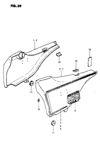 Frame Cover (Gs1100ex)