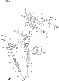 Camshaft - Valve