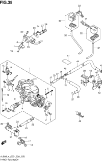 Throttle Body (Vl800tl4 E33)
