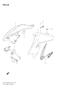 Fuel Tank Cover (Model K8)