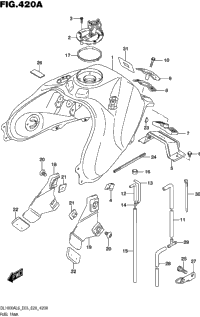 Fuel Tank (Dl1000al6 E03)
