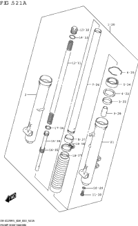 Front Fork Damper (Dr-Z125)