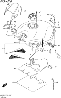 Fuel Tank (Gw250zl5 P33)