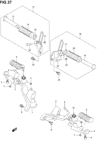 Footrest (Model K1/K2/K3/K4)