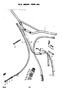 Handlebar - Control Cable