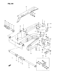 Rear Swinging Arm (L/M/N/P)