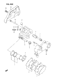 Rear Caliper (P/R)