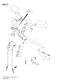 Handlebar (Gsx1300ral3 E03)