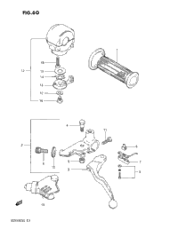 Left Handle Switch (Gs550es3/Ese/Esf/Esg)