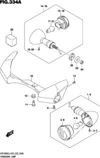 Turnsignal Lamp (Vzr1800l9 E28)