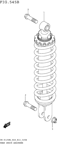 Rear Shock Absorber (Dr-Z125l)