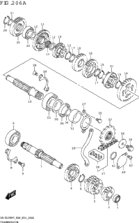 Transmission (Dr-Z125)