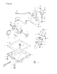 Oil Pan - Oil Pump - Fuel Pump (Model W)