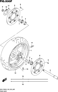 Front Wheel (Gsx-S1000zl8 E33)