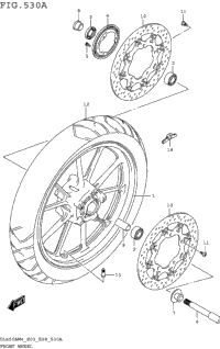 Front Wheel (Dl650am4 E03)