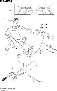 Fuel Tank (Dr-Z400sml9 E03)