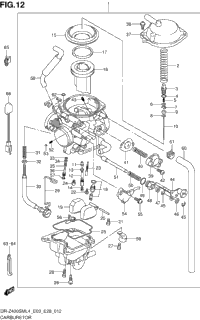 Carburetor (Dr-Z400sml4 E03)