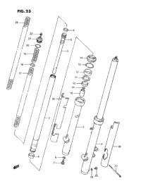 Front Fork (Model G/H/J)