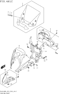 Cowling Body (Dl650am4 E33)