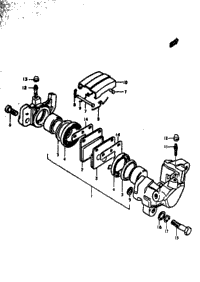 Rear Calipers (Gs550ec