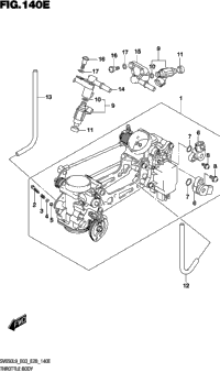 Throttle Body (Sv650xal9 E28)