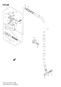 Front Master Cylinder (Dr-Z125ll3 E28)