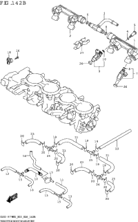Throttle Body Hose/Joint (E33)