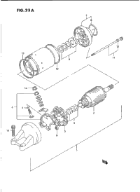 Starting Motor (Model R/S)