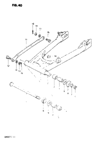 Rear Swinging Arm
