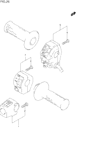 Handle Switch (Model L/M/N/P/R/S)