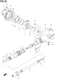 Propeller Shaft - Final Drive Gear