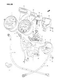 Speedometer-Tachometer