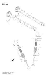 Camshaft - Valve
