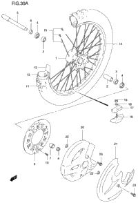 Front Wheel (Model V/W/X/Y)