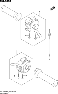 Handle Switch (E03,E33)